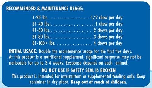 Show full view: Scratchy Dog Skin & Coat Soft Chew Supplement for Dogs, 120 count slide 4 of 5