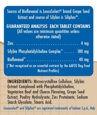 Show full view: ProHepatic Liver Health Chewable Tablet Supplement for Large Dogs, 60 count slide 3 of 5