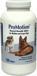 ProMotion Premium Joint Chewable Tablet Supplement for Medium & Large Dogs, 120 count