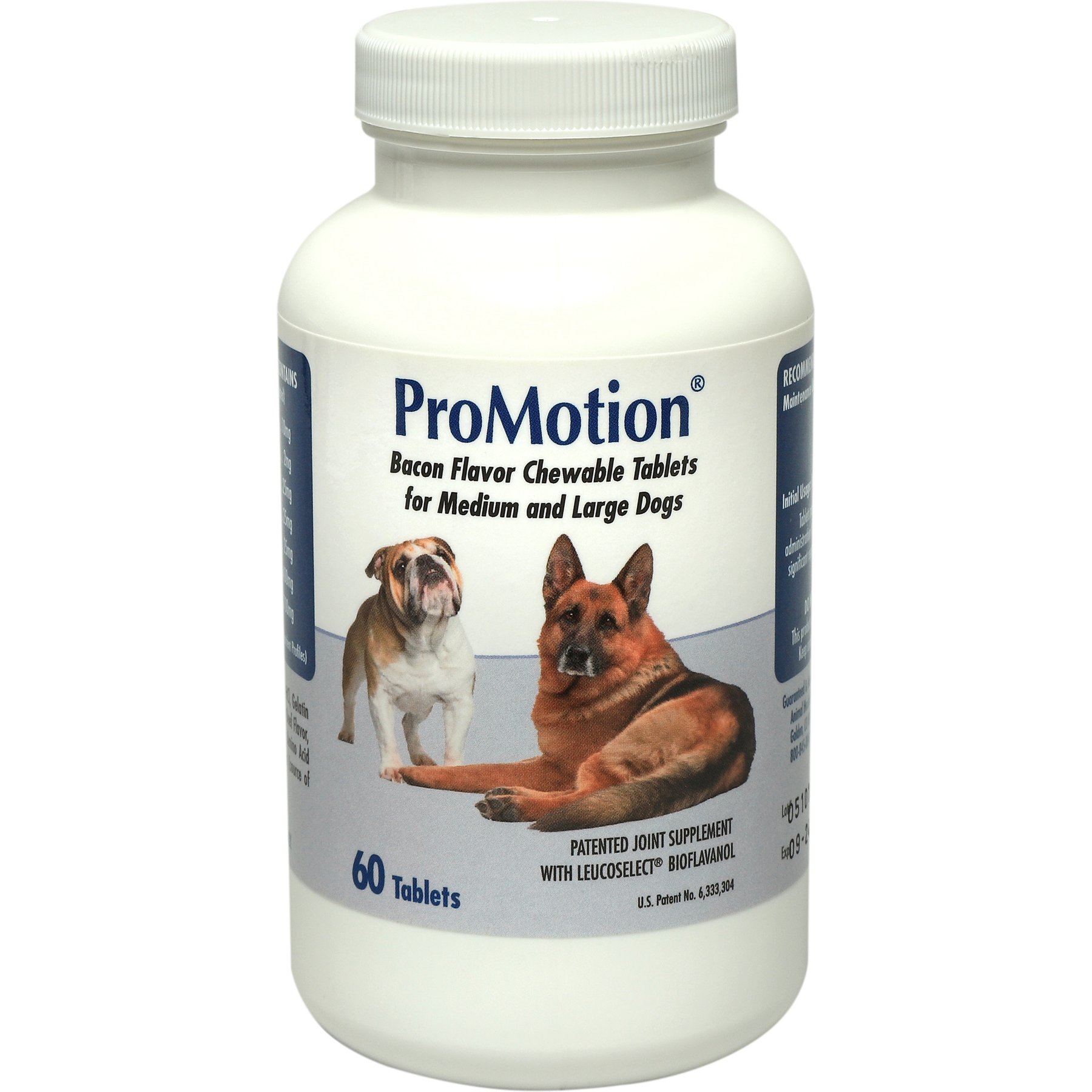 ProMotion Premium Joint Chewable Tablet Supplement for Medium & Large Dogs, 60 count