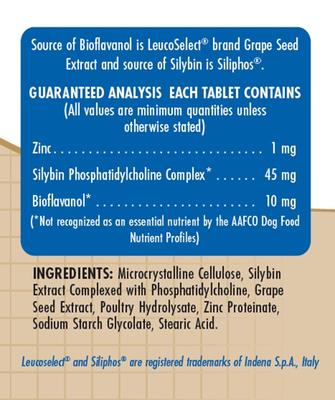 Show full view: ProHepatic Liver Health Chewable Tablet Supplement for Small Dogs & Cats, 30 count slide 3 of 5