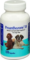 Proanthozone Antioxidant 50 mg Capsule Supplement for Large Dogs, 120 count