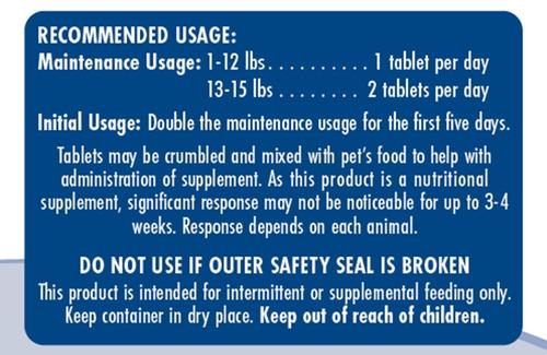 Show full view: ProMotion Premium Joint Chewable Tablet Supplement for Small Dogs & Cats, 60 count slide 4 of 5