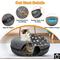 Show in main carousel: HOMAGICO Indoor Peekaboo Donut Tunnel Bed Cat Plush Toy, Dark Grey, Medium slide 5 of 6