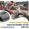 Show in main carousel: HOMAGICO Indoor Peekaboo Donut Tunnel Bed Cat Plush Toy, Dark Grey, Medium slide 4 of 6
