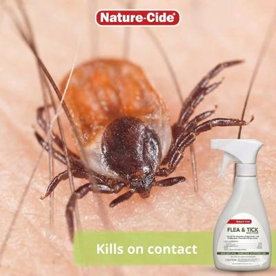 Show full view: Nature-Cide Flea & Tick Spray for Dogs & Cats, 8-fl oz bottle slide 3 of 5