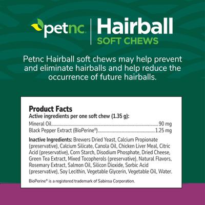 Show full view: petnc Hairball Reduction Cat Soft Chews, 90 count slide 3 of 11