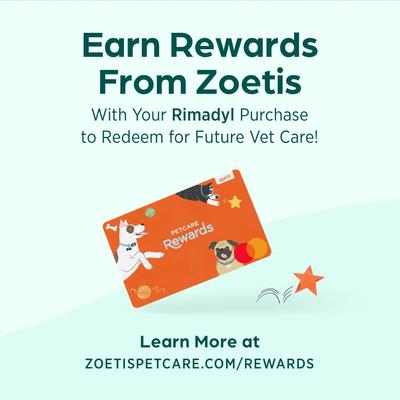 Show full view: Rimadyl (carprofen) Chewable Tablets for Dogs, 100-mg, 1 tablet slide 9 of 11