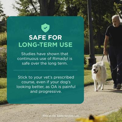 Show full view: Rimadyl (carprofen) Chewable Tablets for Dogs, 100-mg, 1 tablet slide 6 of 11