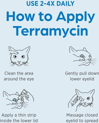 Show full view: Terramycin Ophthalmic Ointment for Dogs, Cats & Horses 3.5-g slide 7 of 10