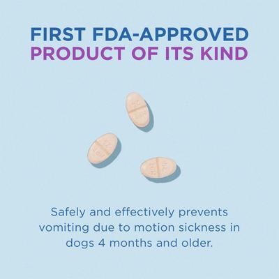 Show full view: Cerenia (Maropitant Citrate) Tablets for Dogs, 160-mg, 4 tablets slide 3 of 13