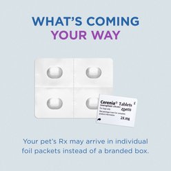 Cerenia (Maropitant Citrate) Tablets for Dogs, 16-mg, 4 tablets slide 2 of 9