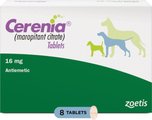 Cerenia (Maropitant Citrate) Tablets for Dogs, 16-mg, 8 tablets