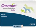 Cerenia (Maropitant Citrate) Tablets for Dogs, 60-mg, 4 tablets