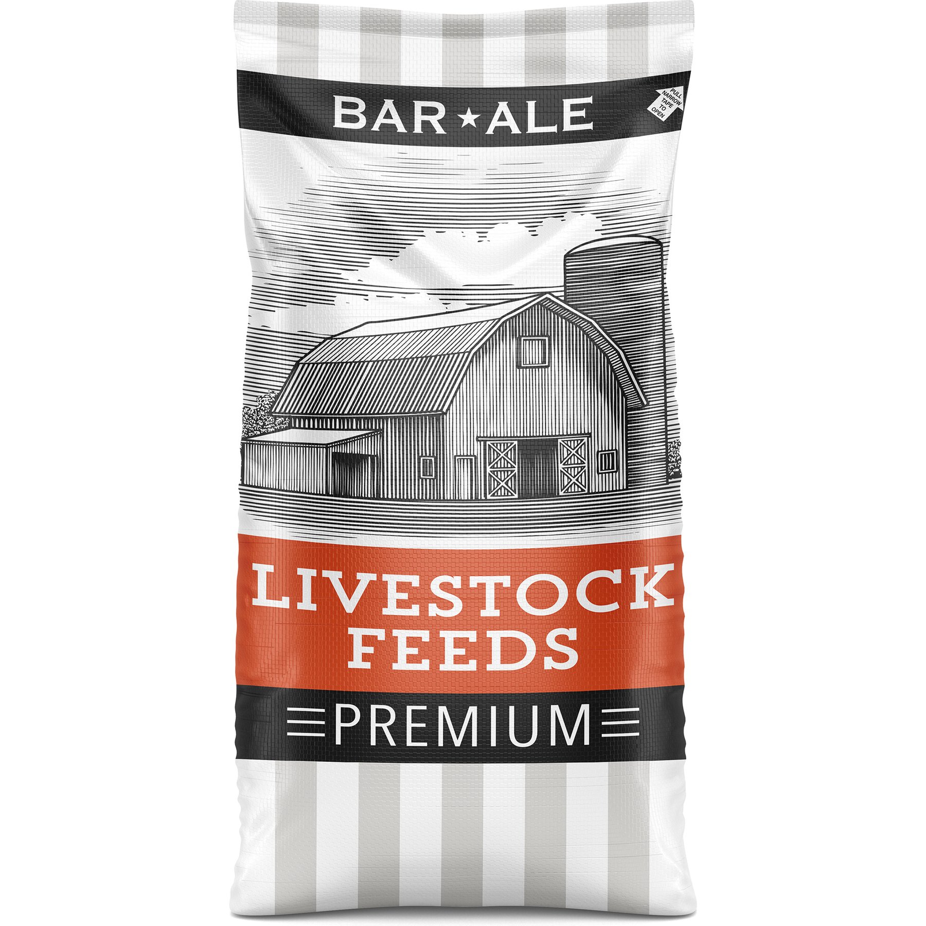 Bar ALE T&T Game Bird Mix with Cracked Corn Feed, 50-lb bag