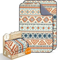 LOOBANI Super Absorbent Reusable Washable Dog Pee Pads, Beige, 16 x 24-in, 2 count