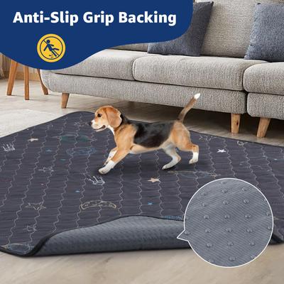 Show full view: LOOBANI Washable Dog Pee Pads, Gray, 31 x 36-in, 2 count slide 4 of 9