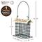 Show in main carousel: Natures Way Bird Products Decorative Suet Cage Wild Bird Feeder, Black, 1 cake slide 2 of 8