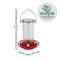 Show in main carousel: EcoCycle Ruby Roost Recycled Glass Nectar Hummingbird Feeder, Red, 17-oz slide 2 of 8