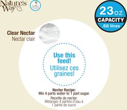 Natures Way Bird Products Antique Rosewood Column Nectar Hummingbird Gravity Feeder with Ant Moat, 23-oz slide 2 of 8