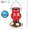 Show in main carousel: Natures Way Bird Products Antique Ruby Visions Nectar Hummingbird Gravity Feeder, Red, 25-oz slide 2 of 8