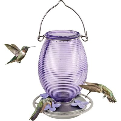 Natures Way Bird Products Natures Way Bird Products Antique Nectar Hummingbird Gravity Feeder, Lilac Dreams, 29-oz