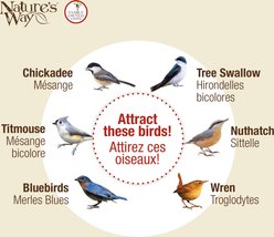 Natures Way Bird Products Cedar Bluebird Box House, Brown slide 2 of 7