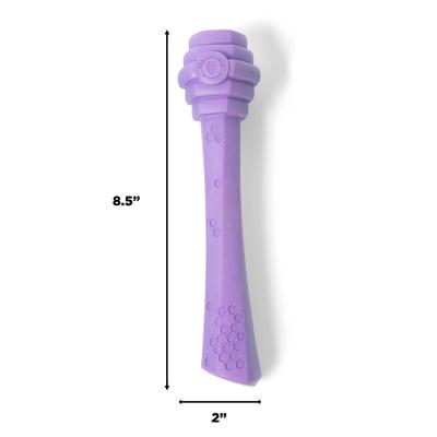 Show full view: Project Hive Pet Company Hive Calming Lavender Scented Fetch Stick Dog Toy, Purple slide 5 of 7
