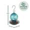 Show in main carousel: EcoCycle Garden Globe Handblown Recycled Glass Nectar Hummingbird Feeder, Blue, 19-oz slide 2 of 8