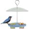 Show in main carousel: EcoCycle Bluebird Bistro Recycled Plastic Decorative Wild Bird Feeder, Blue, 0.55-cup slide 1 of 8