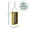 Show in main carousel: EcoCycle Finch Fare Recycled Plastic Thistle Mesh Wild Bird Feeder, Yellow, 1.9-lb slide 2 of 8