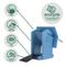 Show in main carousel: EcoCycle Tasty Tidbit Recycled Plastic House Hopper Wild Bird Feeder, Blue, 1.3-lb slide 4 of 8