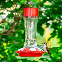 Natures Way Bird Products Gravity Scarlet Silhouette Nectar Hummingbird Feeder, Red, 11-oz slide 2 of 8