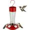Show in main carousel: Natures Way Bird Products Gravity Scarlet Silhouette Nectar Hummingbird Feeder, Red, 11-oz slide 1 of 8