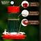 Show in main carousel: Natures Way Bird Products Gravity Scarlet Swirl Nectar Hummingbird Feeder, Red, 20-oz slide 3 of 8