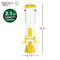 Show in main carousel: Natures Way Bird Products Plastic Thistle Tube Wild Bird Feeder, Yellow, Large: 2.1 quart, 3.1-lb slide 2 of 8
