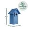Show in main carousel: EcoCycle Bungalow Recycled Plastic Bluebird House, Blue slide 2 of 6