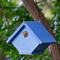 Show in main carousel: EcoCycle Roost Recycled Plastic Wren Bird House, Blue slide 6 of 6