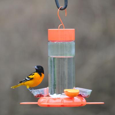 Show full view: Natures Way Bird Products Orange Blossom Oriole Feeder with Jelly Attachments, Orange, 30-oz slide 7 of 8