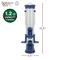 Show in main carousel: Natures Way Bird Products Plastic Tube Wild Bird Feeder, Blue, 1.2 quart, 1.7-lb slide 2 of 8