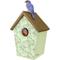 Show in main carousel: Natures Way Bird Products Olive Blossoms Decorative Bluebird House, Green slide 1 of 6