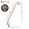 Show in main carousel: Natures Way Bird Products Adjustable Clamp-On Deck Hook, Black slide 2 of 6