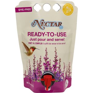 Natures Way Bird Products Clear Nectar Ready to Use Hummingbird Food, 51-oz bag
