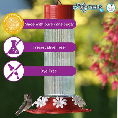 Show full view: Natures Way Bird Products Clear Nectar Ready to Use Hummingbird Food, 8.5-oz bag slide 2 of 8