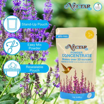 Show full view: Natures Way Bird Products Clear Nectar Powder Hummingbird Food, 0.5-lb bag slide 2 of 8
