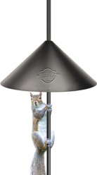 Squirrel Shield Wrap Around Songbird Feeder Metal Baffle, Black, 18-in slide 1 of 7