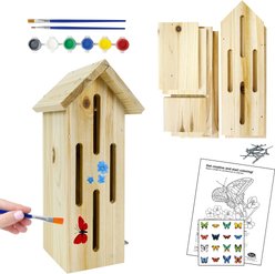 Natures Way Bird Products My First Butterfly Bird House, Brown