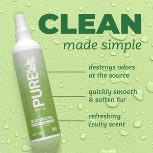 TropiClean Pure Sweet Meadow Deodorizing Dog & Cat Spray, 8-fl oz