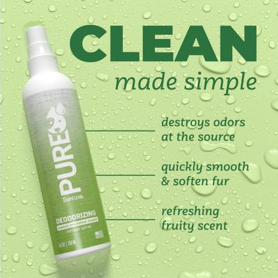 Show full view: TropiClean Pure Sweet Meadow Deodorizing Dog & Cat Spray, 8-oz slide 4 of 7