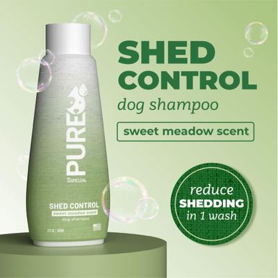 Show full view: TropiClean Pure Sweet Meadow Shed Control Dog & Cat Shampoo, 22-oz slide 3 of 8